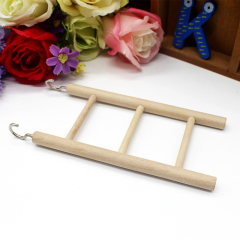 Parrot Toys Natural Wooden Toys Climbing Ladders for Bird Cage Accessories
