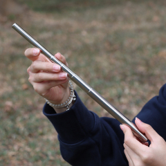 Stainless Steel Blowpipe Extendable Blowtorch Extendable Hose for Camping Blowtorch Outdoor Cookout