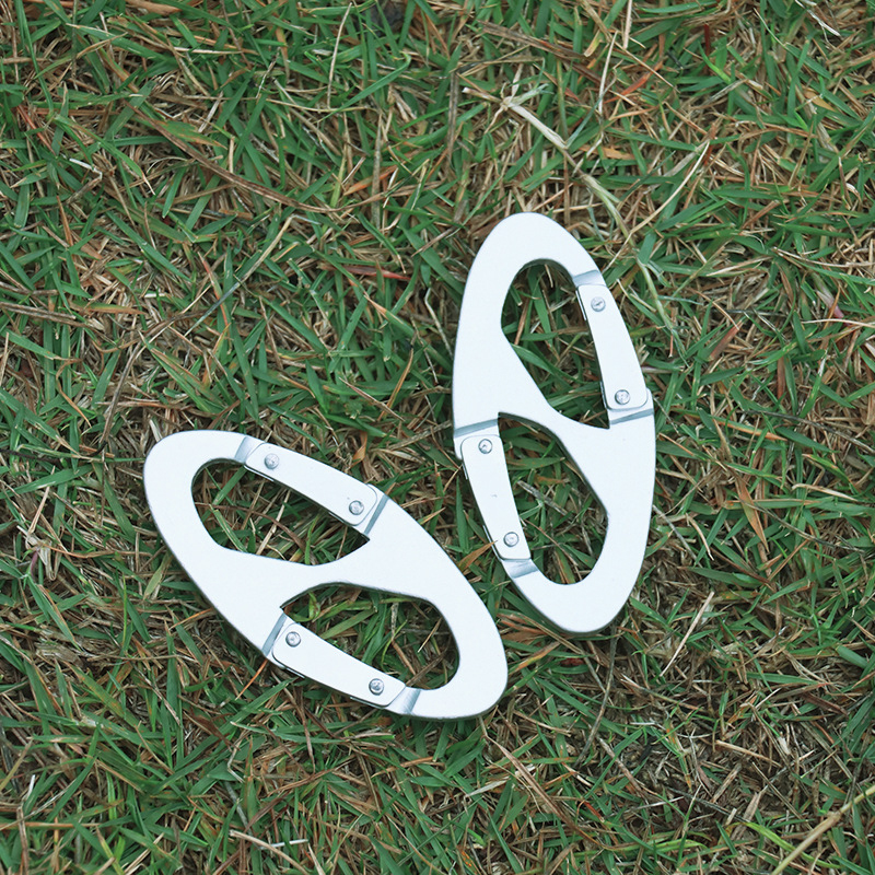 Aluminium Alloy Mountaineering Fast Hanging Buckle Outdoor Supplies for Camping Hiking