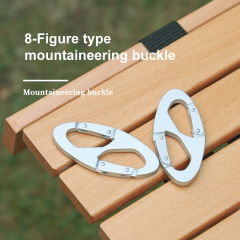Aluminium Alloy Mountaineering Fast Hanging Buckle Outdoor Supplies for Camping Hiking