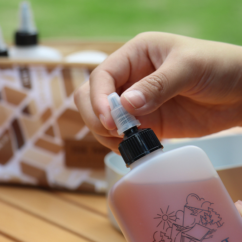 Portable Oil Storage Dispenser Bottle Leak-proof Sealed Seasoning for Camping Cooking Tools