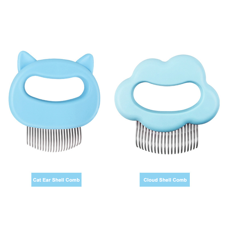 Pet Long Hair Supplies Shell Comb Dogs Cats to Remove Floating Hair Shaving Tools