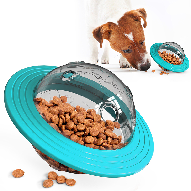 Interactive Pet Dog Toys Food Container Dispenser Ball for Dogs IQ Treat Ball Smarter Playing Training Pet Supplies