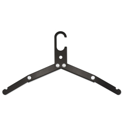 Aluminium Alloy Folding Drying Rack Home Camping Self-Driving Travel Simple Tri-fold Camping Hangers
