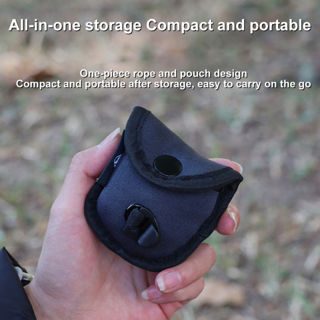 Card Bead Clothesline 3m Hanger Free Reflective Windproof Adjustable Portable Storage Rope Outdoor Hanging Rope