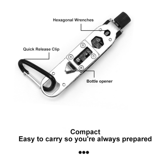 Mini Portable Multifunctional Combination Tools Magic Driver Screwdriver Bottle Opener Set