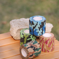 Self-adhesive Retractable Non-woven Outdoor Camouflage Tape Hunting Cycling Car Sticker Tape