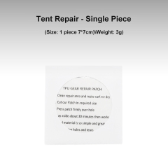 TPU Transparent Waterproof Repair Allowance Inflatable Product Repair Film Inflatable Clothes Hovercraft Tent Repair Tape