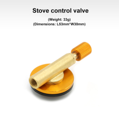 Outdoor Camping Stove Butane Gas Adapter Split Stove Converter Connection Hose for Cooking Picnic Accessory Equipment
