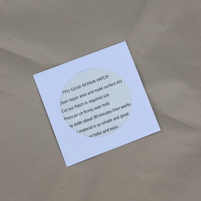 TPU Transparent Waterproof Repair Allowance Inflatable Product Repair Film Inflatable Clothes Hovercraft Tent Repair Tape