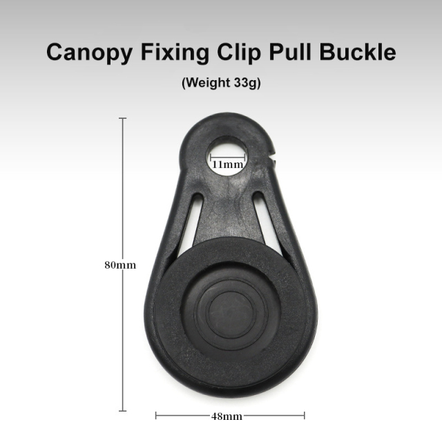 Outdoor Camping Mountaineering Tent Clip Canopy Awning Pergola Fixed Buckle Drawstring