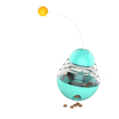 Interactive Pet Cat Toys Food Container Dispenser Ball for Cat IQ Treat Ball Smarter Playing Training Pet Supplies