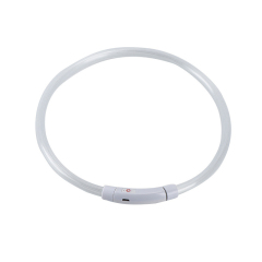 PVC Luminous Pet Collar Usb Rechargeable Dog Glow-in-the-dark Neck LED Collar