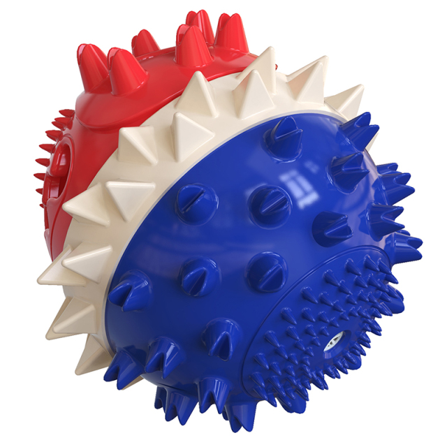 Pet Supplies Home Interactive Dog Toy Food Dropping Ball Molar Rod Toothbrush