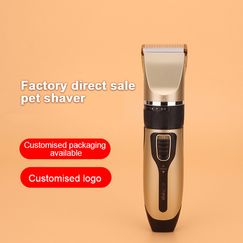 Pet Grooming Kit Rechargeable Cordless Electric Hair Clipper Trimmer Set for Dog Cat
