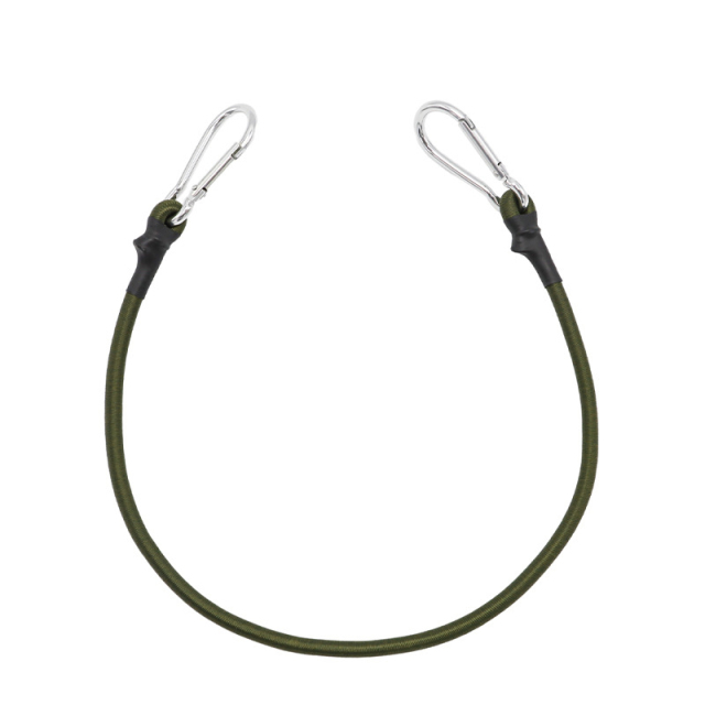 Outdoor Mountaineering Buckle Elastic Rope 8mm Thick Luggage Straps Tent Rope Hooks Camping Clothesline