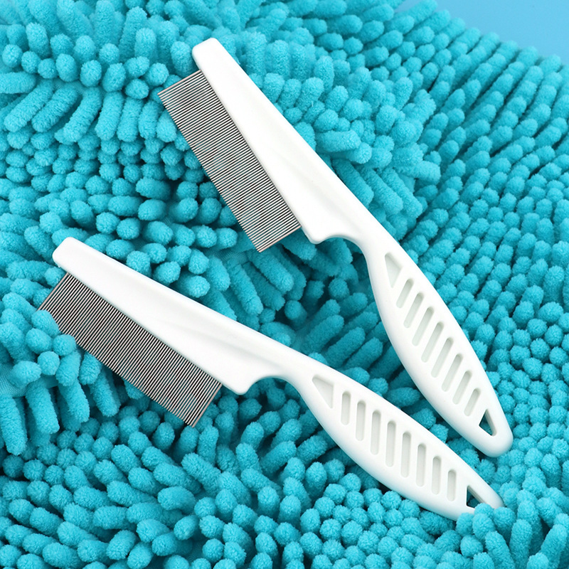 Super Dense Needle Comb Flea Comb for Dog Cat Pet Brush