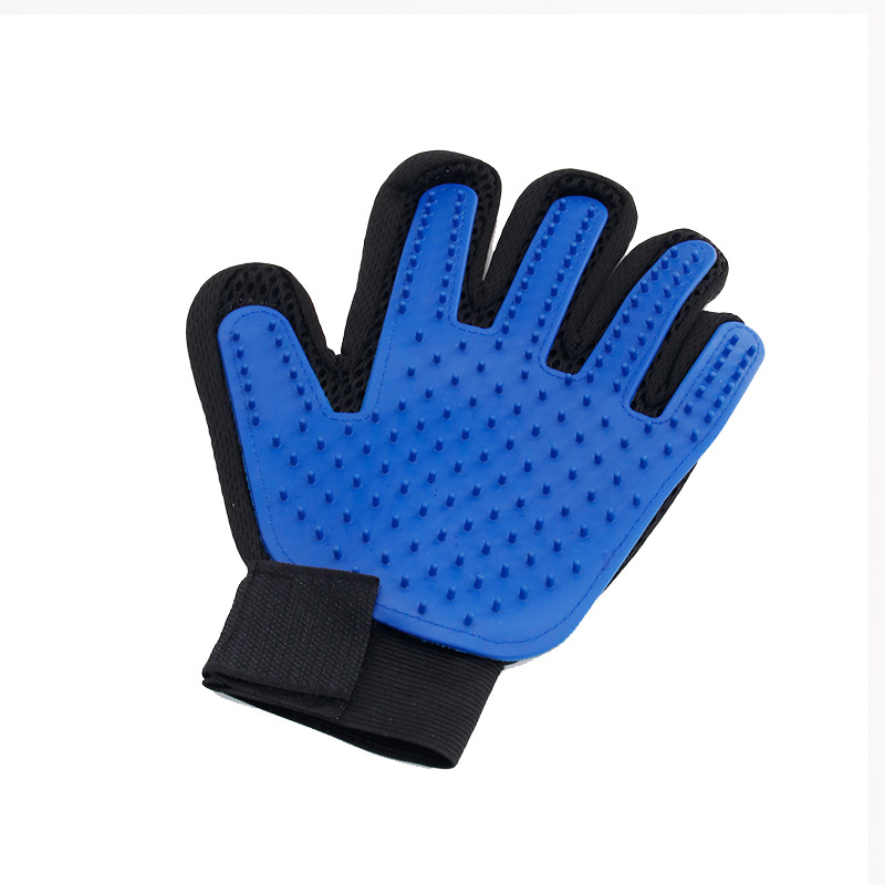 Rubber Pet Bath Mittens Grooming Glove for Brush Dog Deshedding Cleaning Pet Supplies