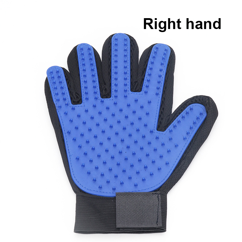 Rubber Pet Bath Mittens Grooming Glove for Brush Dog Deshedding Cleaning Pet Supplies