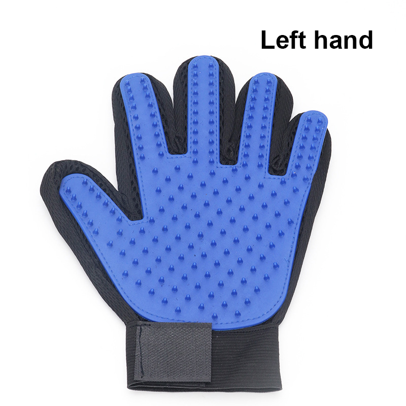 Rubber Pet Bath Mittens Grooming Glove for Brush Dog Deshedding Cleaning Pet Supplies