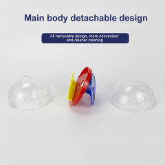 Interactive Food Toys Treat Dispenser Cat Dog Transparent Ball Feeder for Pet Supplier 
