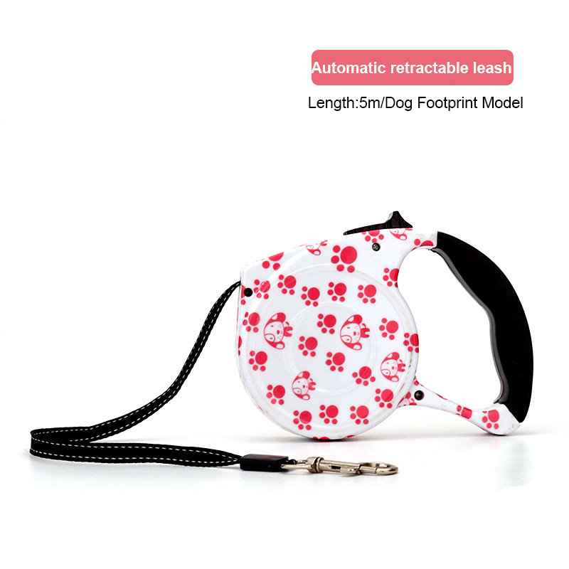 Automatic Telescopic Pet Traction Rope With Metal Lock for Dog Cat Supplies