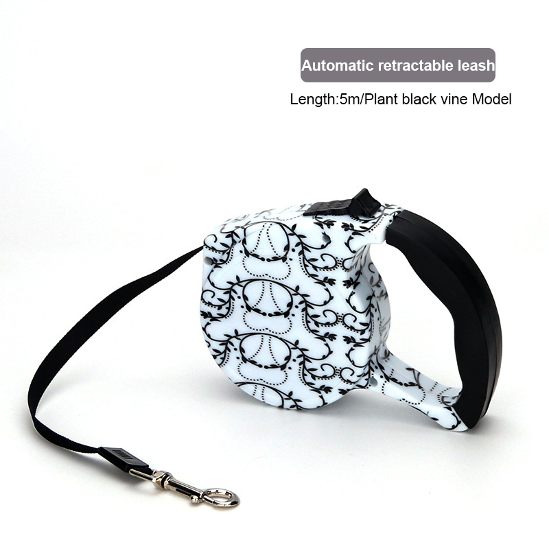 Automatic Telescopic Pet Traction Rope With Metal Lock for Dog Cat Supplies
