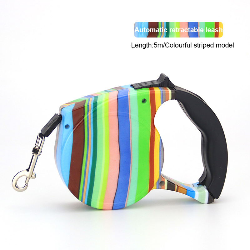 Automatic Telescopic Pet Traction Rope With Metal Lock for Dog Cat Supplies