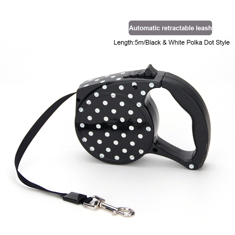 Automatic Telescopic Pet Traction Rope With Metal Lock for Dog Cat Supplies