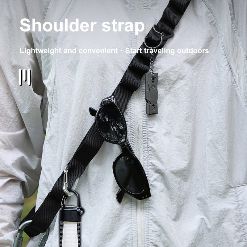 Outdoor Multifunctional 26 Holes Canopy Hanging Buckle Storage Rope Lanyard Clothesline Storage Belt