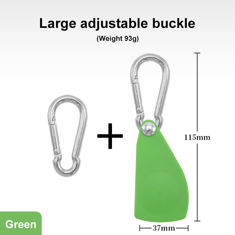 Pulley Rope Tensioning Device with Carabiners Quick Adjustment Secure Rope Ratcheting Tie Down for Canopy Tent Outdoor