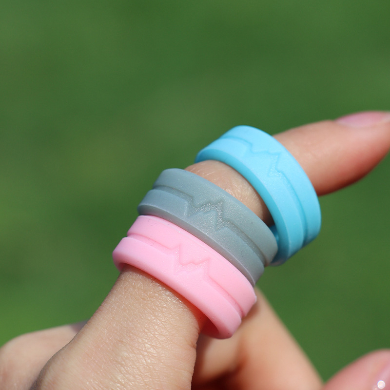 Silicone Soft Glow Luminos Ring Adult Men's and Women's Outdoor Sport Survival Light
