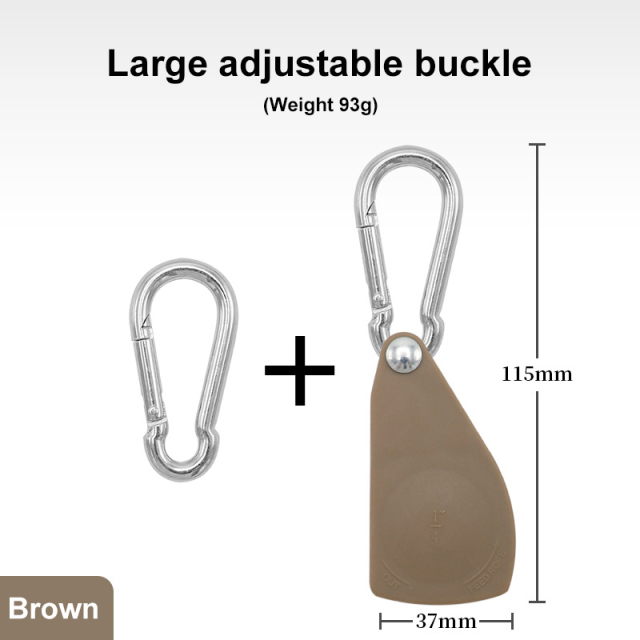 Pulley Rope Tensioning Device with Carabiners Quick Adjustment Secure Rope Ratcheting Tie Down for Canopy Tent Outdoor