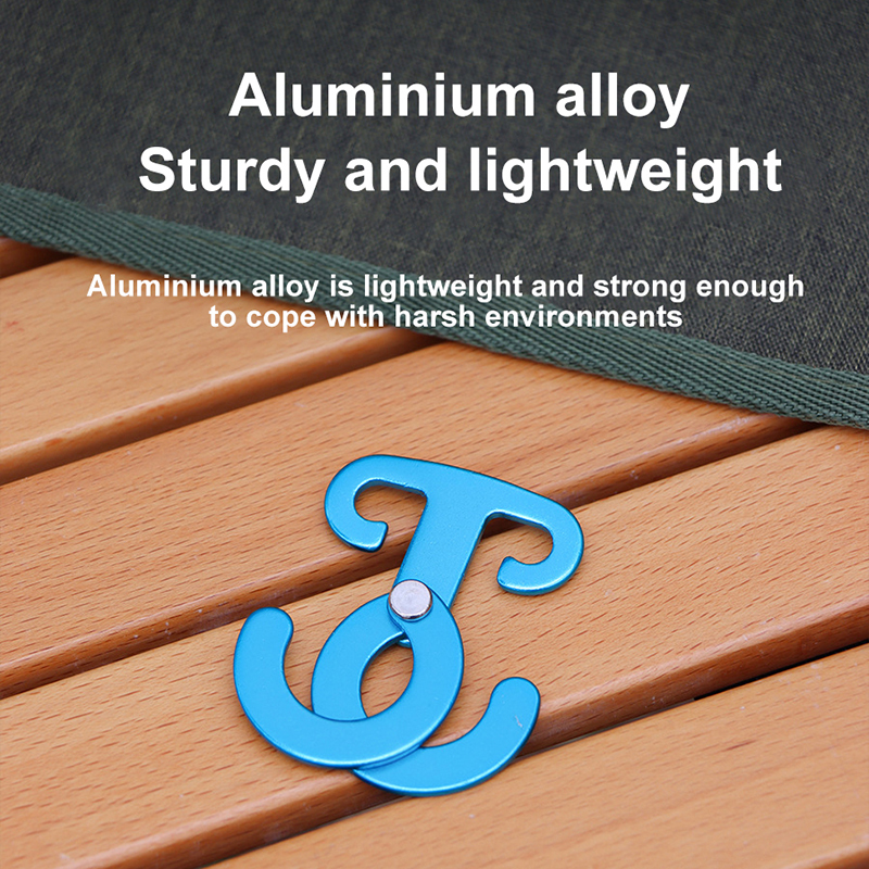 Aluminium Alloy Aautomatic Buckle Hooks Fast Hanging O  Water Bottle Buckle for Camping Tent Accessory