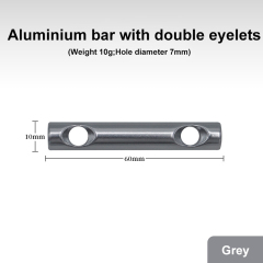 Aluminum Alloy Stable Ground Nail Buckle for Windproof Camping Tent Canopy Adjustment
