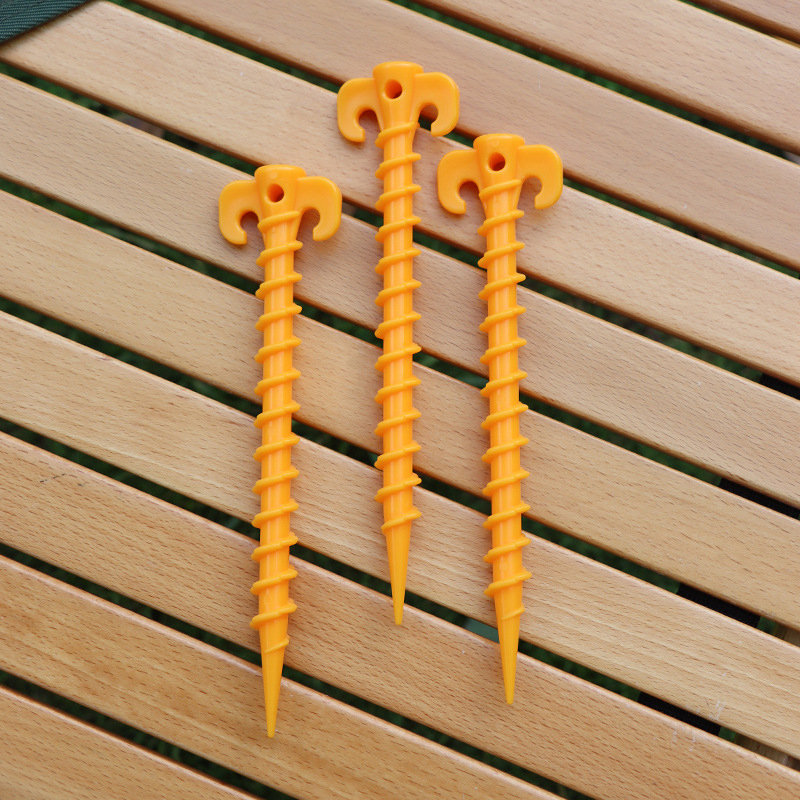 Plastic Tent Ground Nails for Outdoor Camping Trip