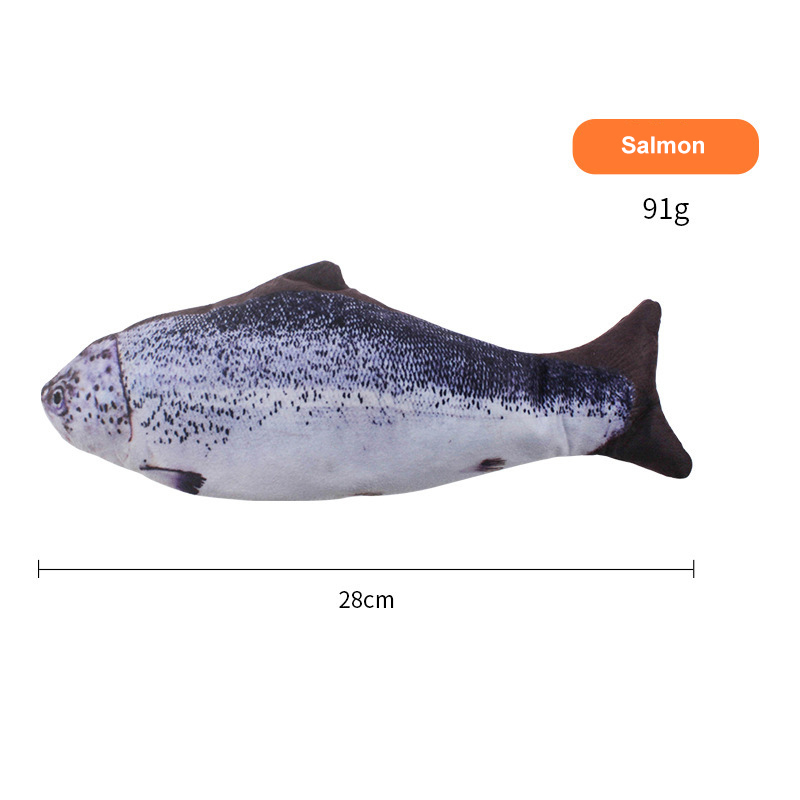 Cat Pet Chew Fish Toys Pillow Cat Scratch Board Scratching Toy