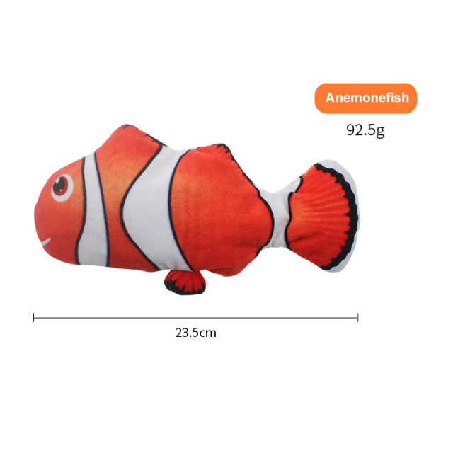 Cat Pet Chew Fish Toys Pillow Cat Scratch Board Scratching Toy