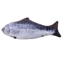 Cat Pet Chew Fish Toys Pillow Cat Scratch Board Scratching Toy