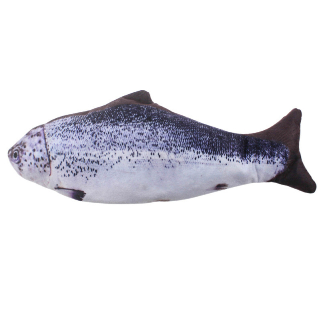 Cat Pet Chew Fish Toys Pillow Cat Scratch Board Scratching Toy
