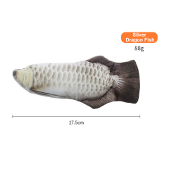 Cat Pet Chew Fish Toys Pillow Cat Scratch Board Scratching Toy