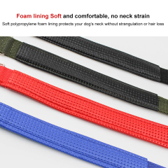 Pet Adjustable Double Layer Padded Collar P Durable Foam Neckband for Small Medium Large Dogs