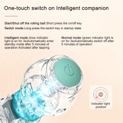 Smart Cat Toys Indoor Automatic Rolling Interactive Ball for Dog Cat Game Pet Supplier Accessory