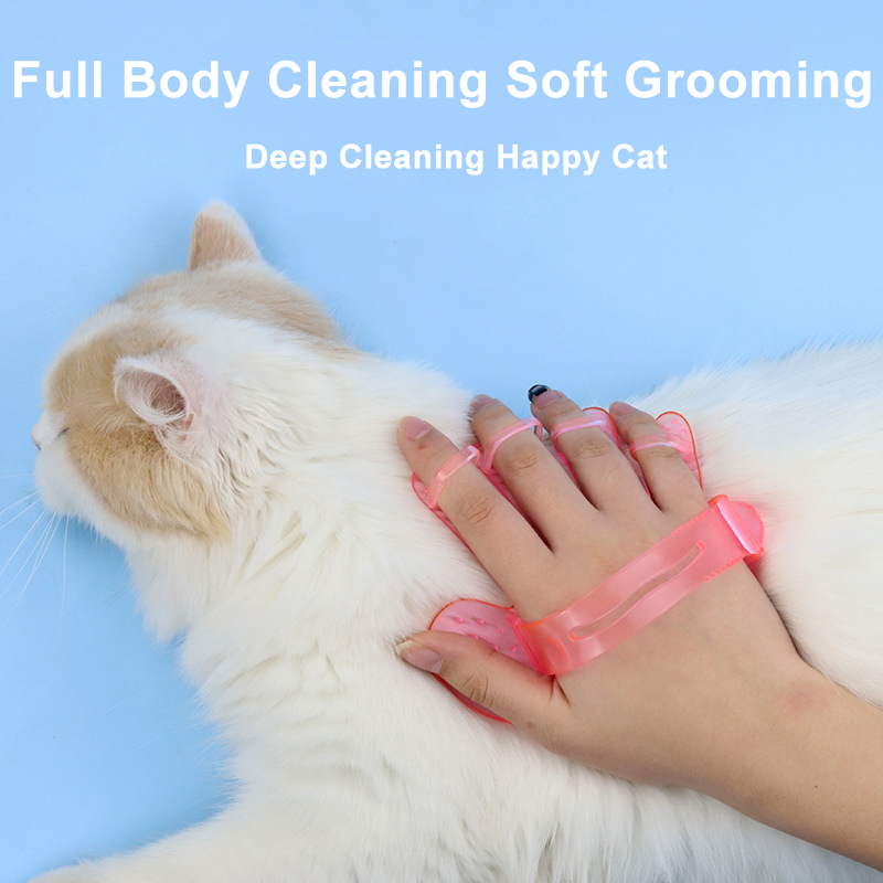 Pet Grooming Glove for Cat Brush Comb Hair Glove for Cat Dog Grooming