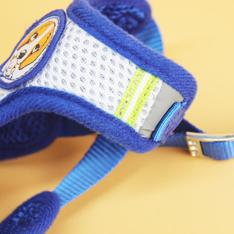 Mesh Pet Puppy Dog Vest Harness for Small Dogs Walking and Leash Set Cat Chain Leads Mascotas Accessory