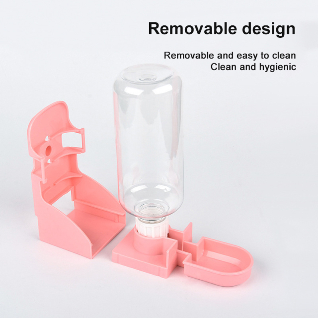Automatic Hanging Cage Water Dispenser Pet Waterer for Pigeons Rabbits Cats and Dogs