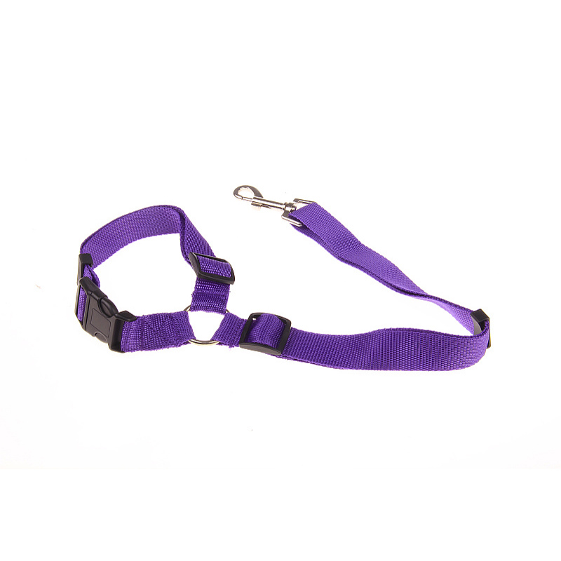Pet Vest Harness Collar Lead With Car Vehicle Safety Belt Auto Travel Cat Dog Puppy Pet Harness Lead Leash Seat Belt