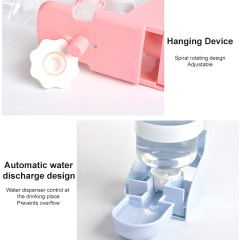 Automatic Hanging Cage Water Dispenser Pet Waterer for Pigeons Rabbits Cats and Dogs