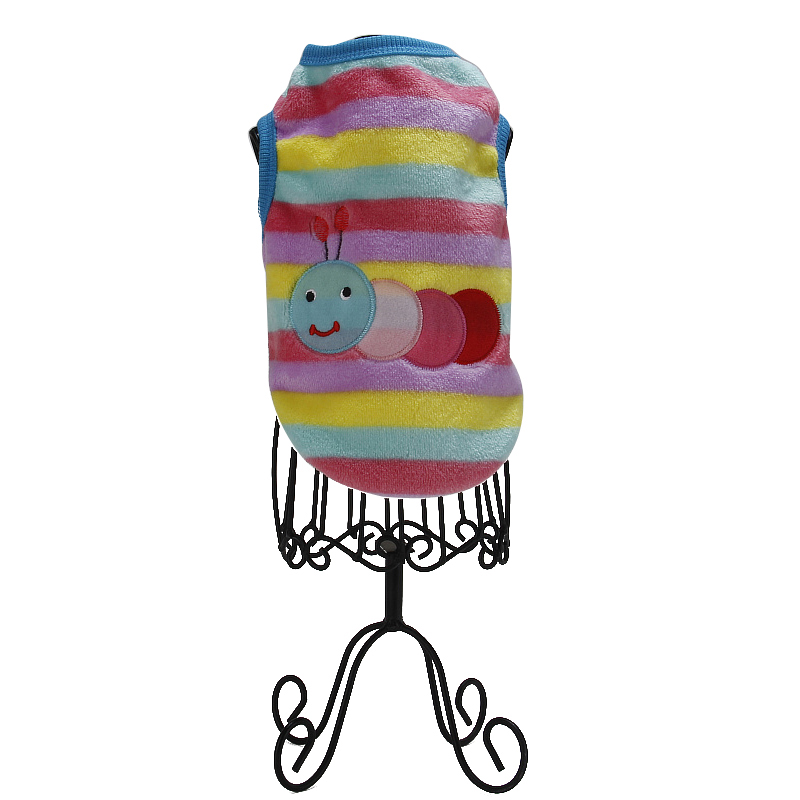 Pet Cat and Dog Vest with Embroidery Clothing for Warm Winter