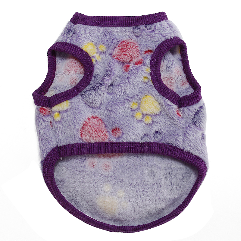 Pet Cat and Dog Vest with Embroidery Clothing for Warm Winter